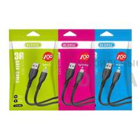 Кабель USB RECRSI CA62 Lightning чёрный