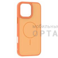 Чехол Matte Case MagSafe с защитой камеры в техпаке, iPhone 16, Orange