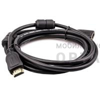 Кабель удлинительный  HDMI-19M---HDMI-19F ver 2.0, 2m, Telecom <TCG-200MF-2M>