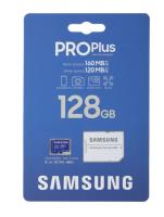 Карта памяти microSDXC 128 Гб Samsung, Pro Plus, Class10 A2 UHS-I U3 V30, R/W 180/130 MB/s, с адаптером