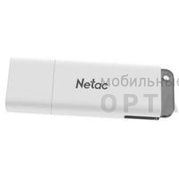 Флешка USB 128 Гб Netac  U185  белый с LED индикатором
