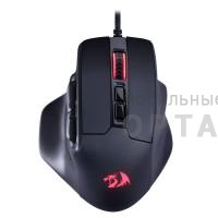 Мышь проводная оптическая Redragon Bullseye RGB, 12400 DPI, 8 кнопок, черный (1/40)