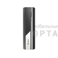 Внешний SSD  Netac  1 TB  ZX10 USB-C чёрный/серебро, USB 3.2