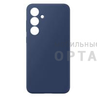 Чехол силикон COVER, бархатная подкладка в упаковке, Realme Note 60/60x, синий