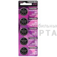Элемент питания TOSHIBA CR2016 BL5  (5/100/12000)