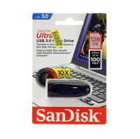 Флешка USB 128Gb SanDisk Cruzer Ultra, USB 3.0, черный