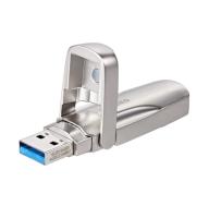 Флешка USB 64 Гб Move Speed YSUSV, USB3.0, R/W-100/20 MB/s, серебристый