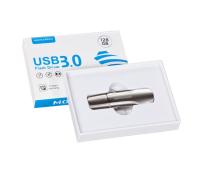 Флешка USB 128 Гб Move Speed YSUSV, USB3.0, R/W-100/20 MB/s, серебристый
