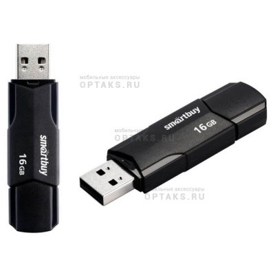 Флешка USB3.1 16 Гб Smartbuy  Clue  чёрный