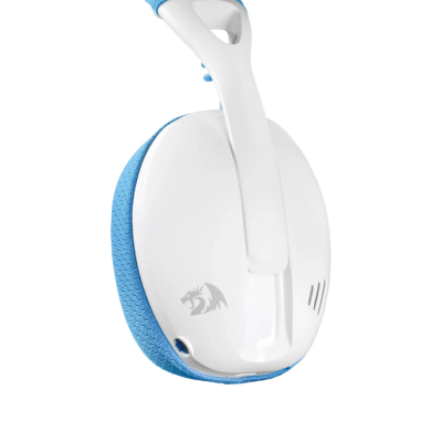 Наушники беспроводные накладные REDRAGON Ire Pro (BT,2.4G), белый/синий