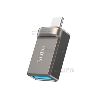 Переходник Type-C-USB Earldom ET-OT89C, черный